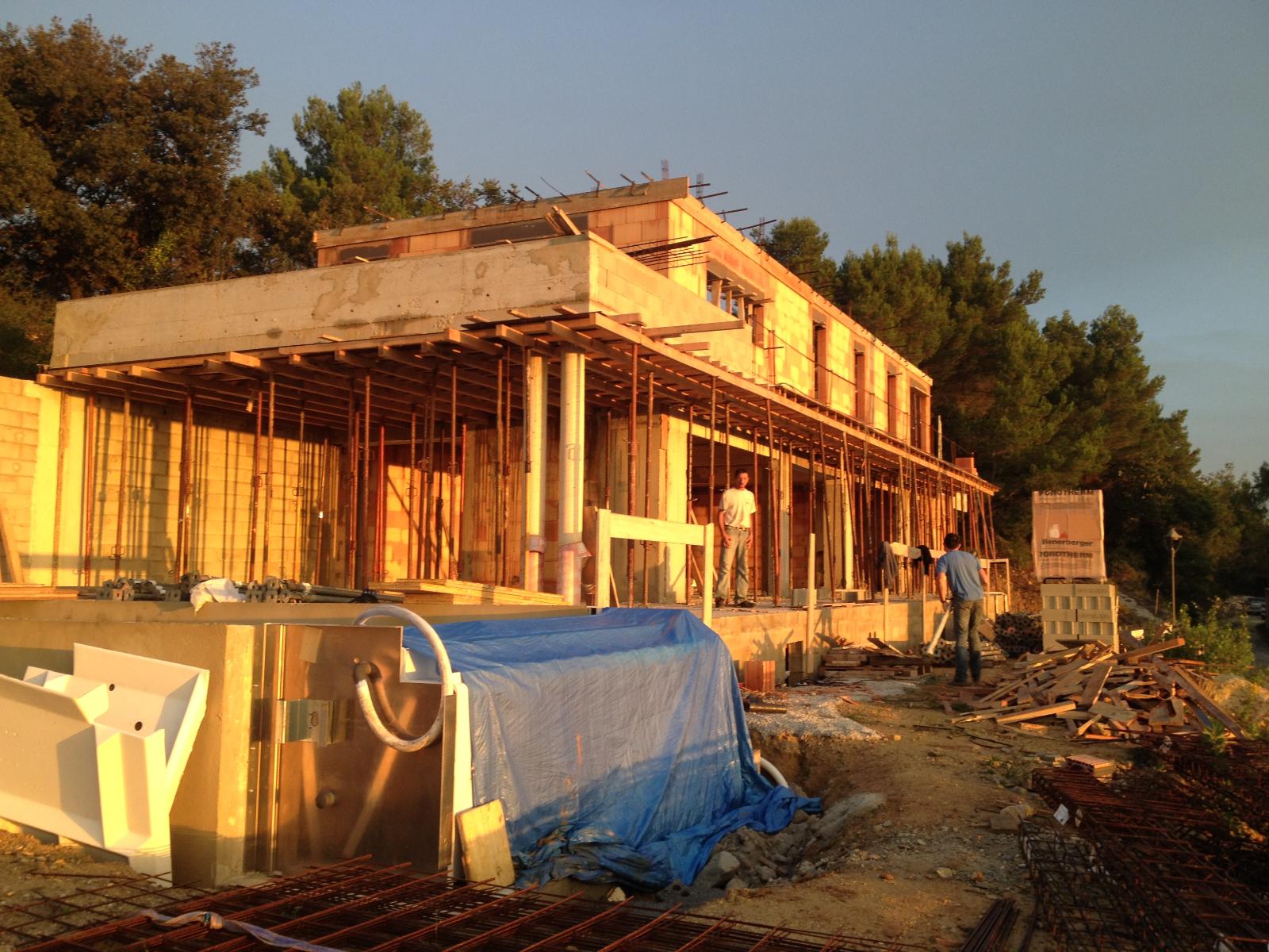 Construction maison contemporaine