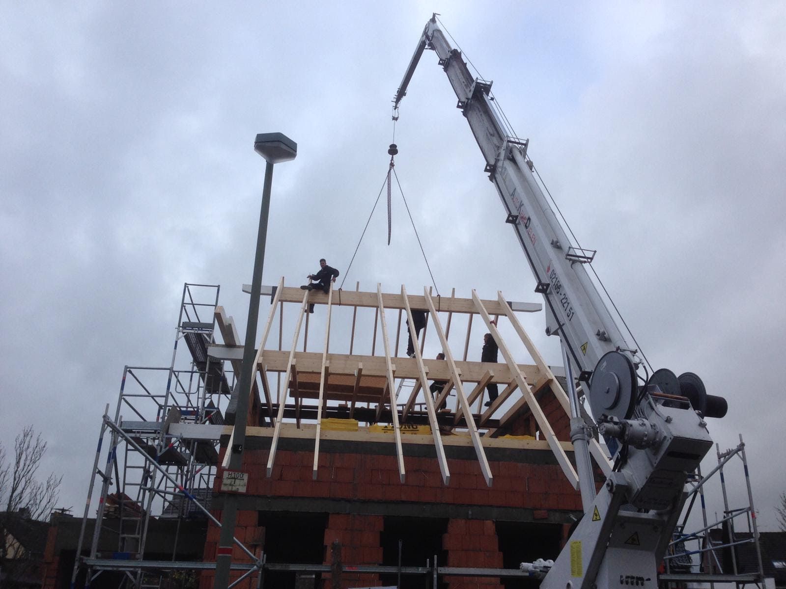 Autokran Dielen Josef Dielen Gebäude