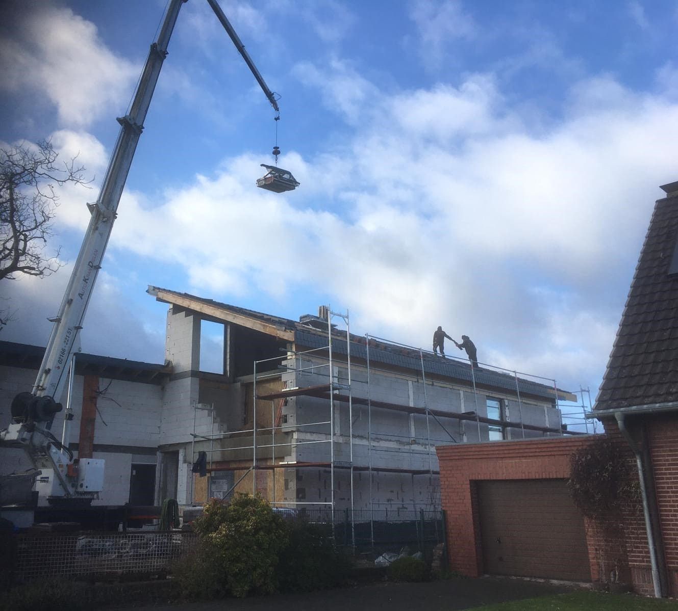 Autokran Dielen Josef Dielen Gebäude