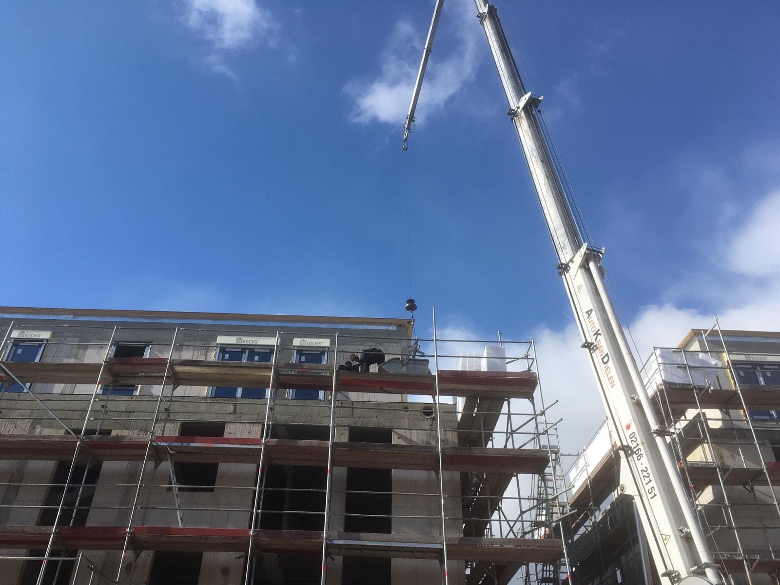 Autokran Dielen Josef Dielen Gebäude