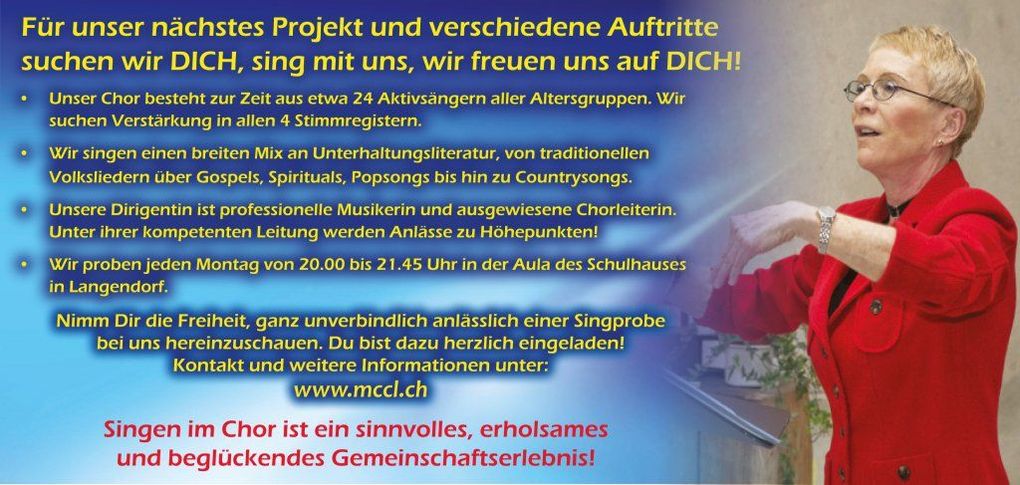 Männerchor Chutz 4513 Langendorf