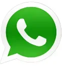 Logotipo de WhatsApp: receptor de teléfono verde dentro de una burbuja de diálogo.