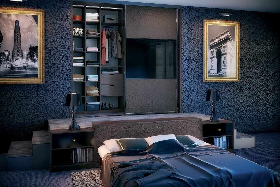 Un dressing sur mesure encastré - RB Agencements (Suisse) Sàrl