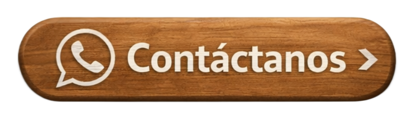 Botón marrón de WhatsApp con el texto “Contáctanos” y una flecha hacia la derecha