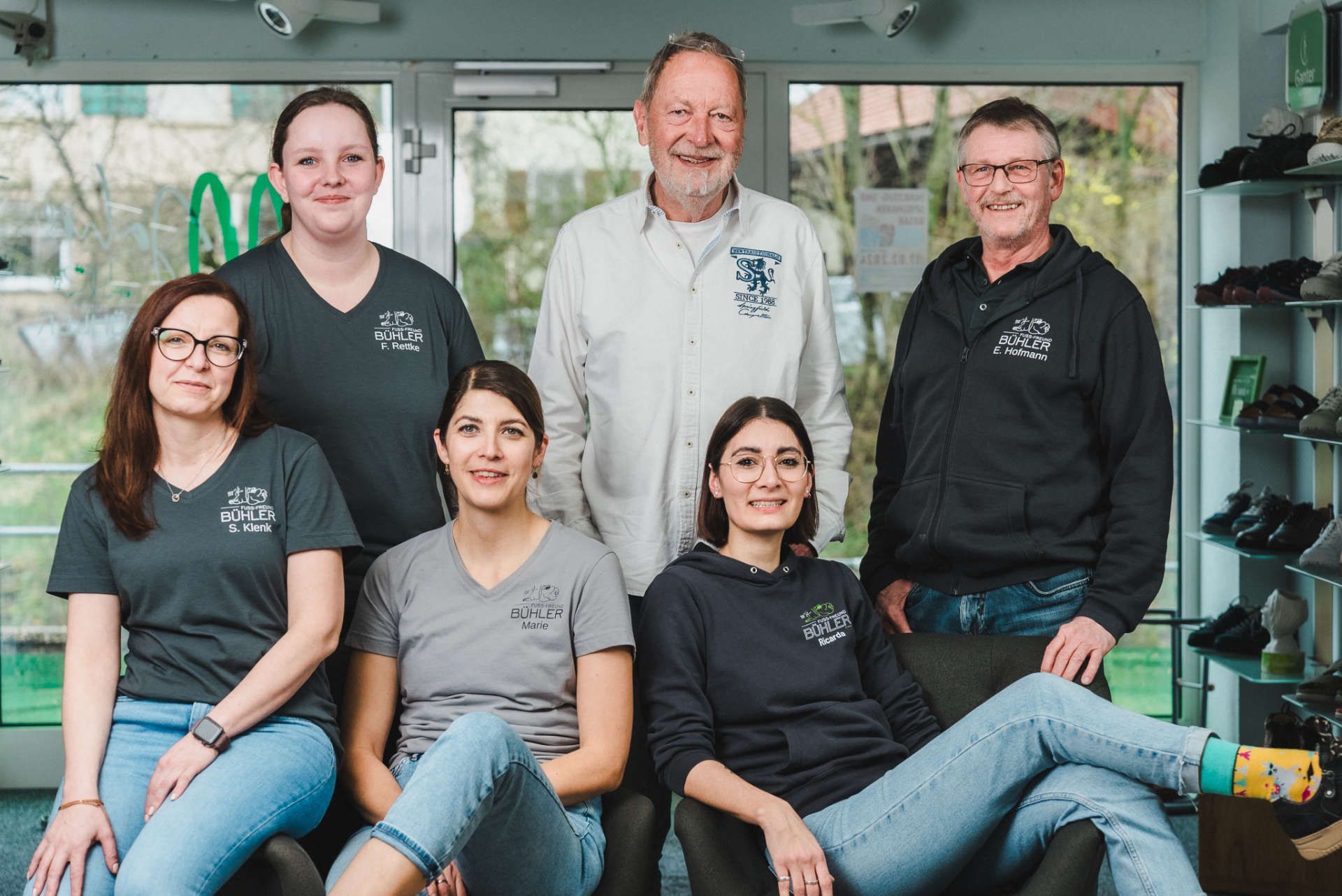 Teamfoto Fussfreund Bühler