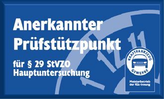 Anerkannte Prüfstützpunkt Siegel