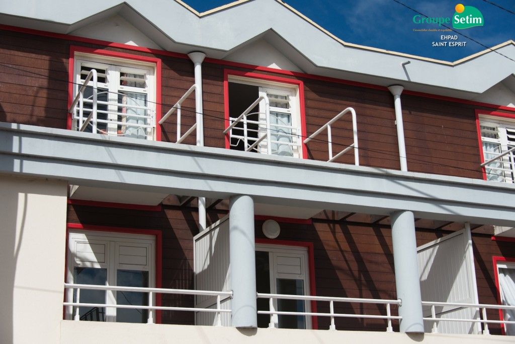 La façade de l'EHPAD Floréa