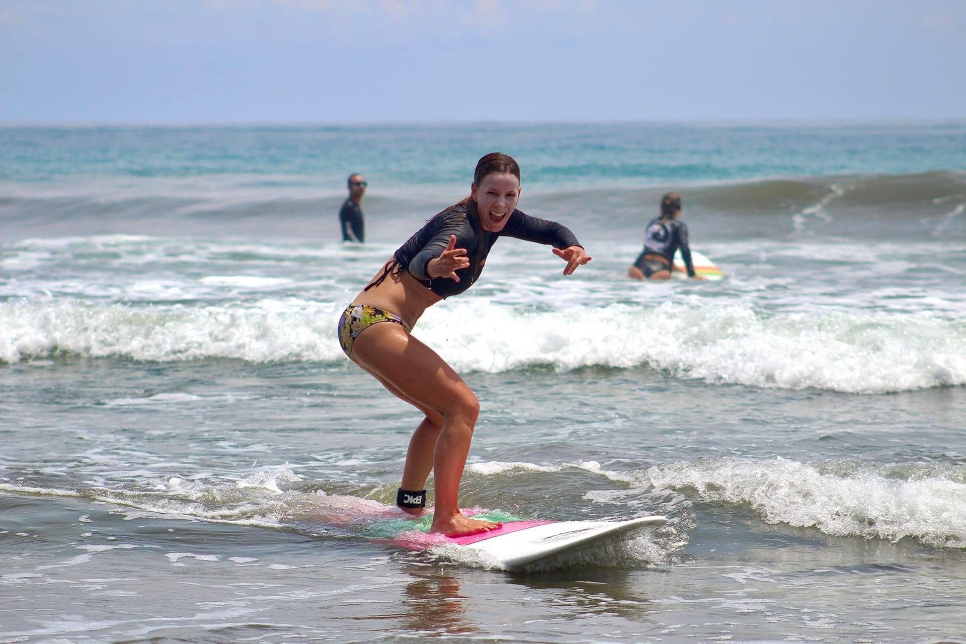 Surfing costa rica