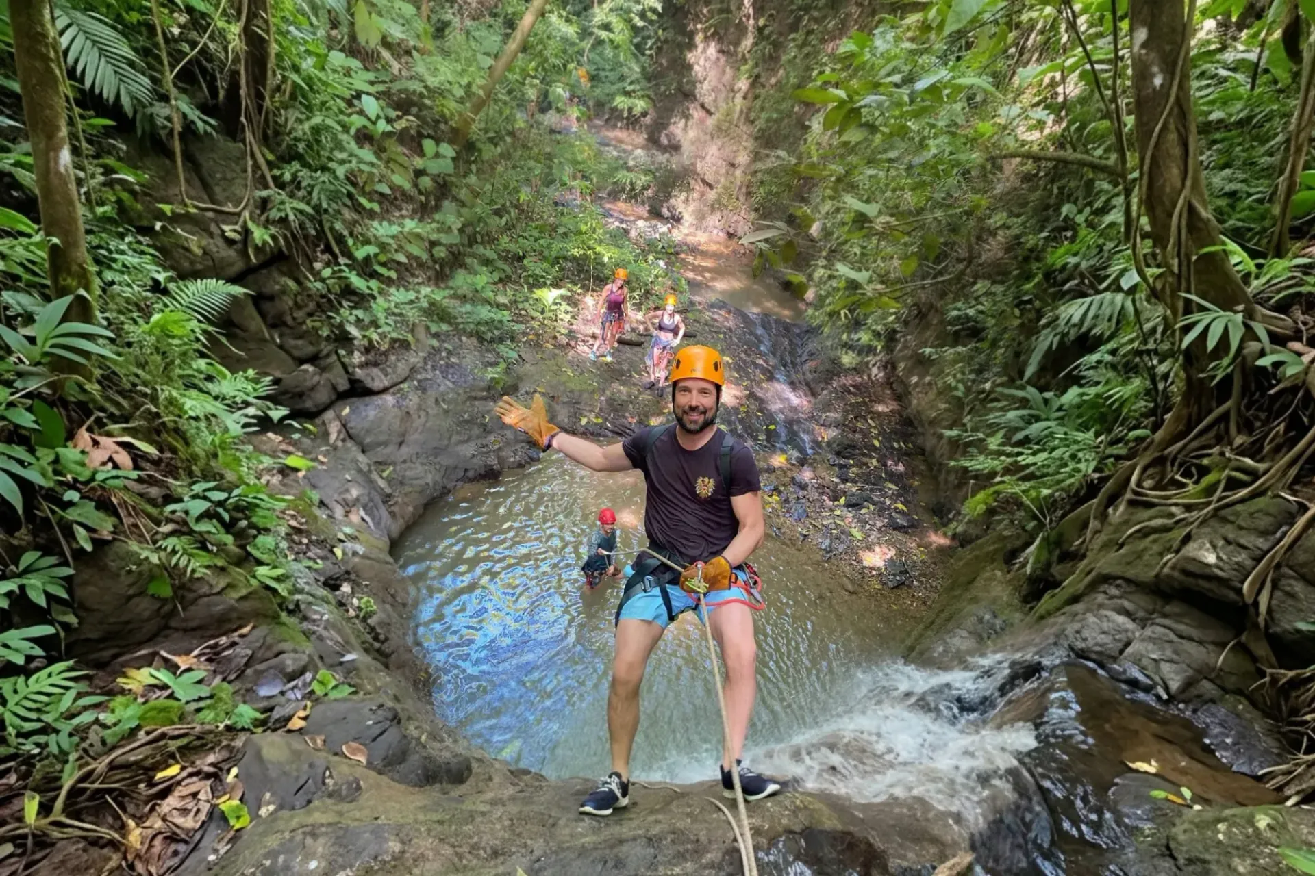 Canyoning costa rica