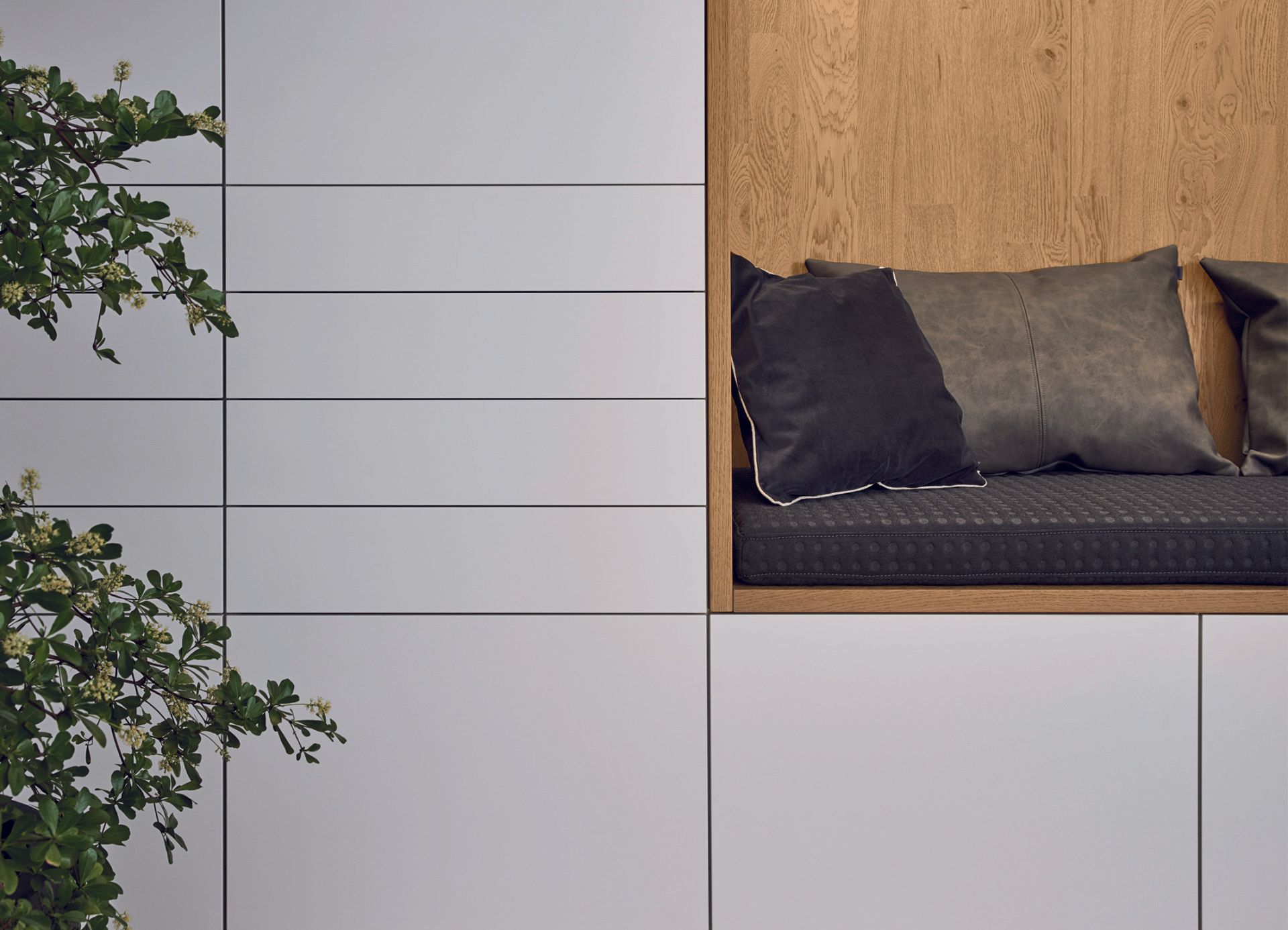 Banquette cube ergonomique