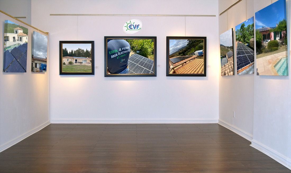 Exposition de photos des réalisations de EVF.