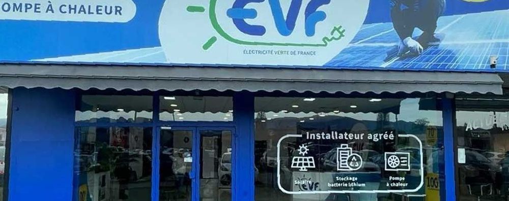 Façade de l'une des agences de EVF.