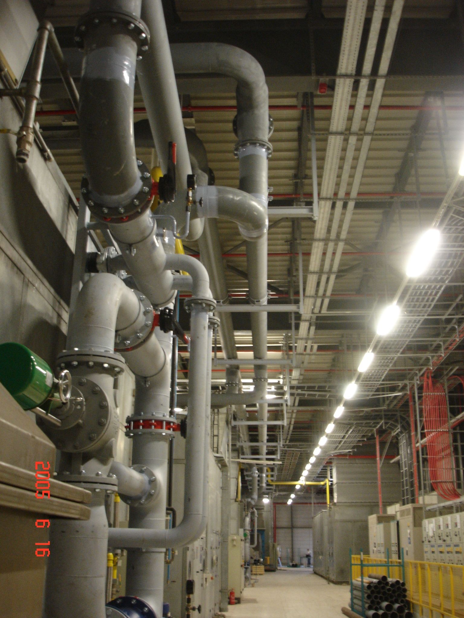 Baustellenverrohrung