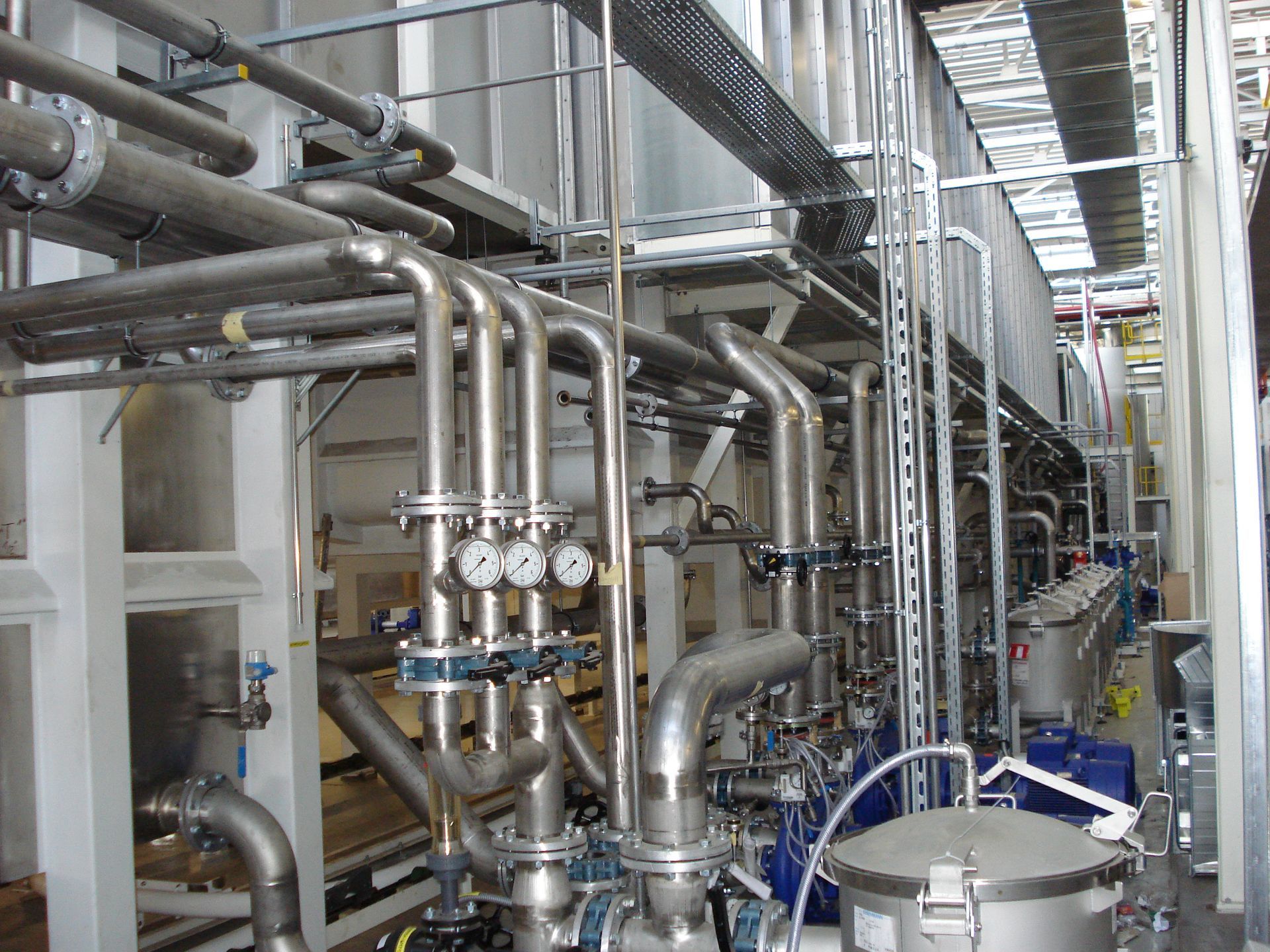 Baustellenverrohrung