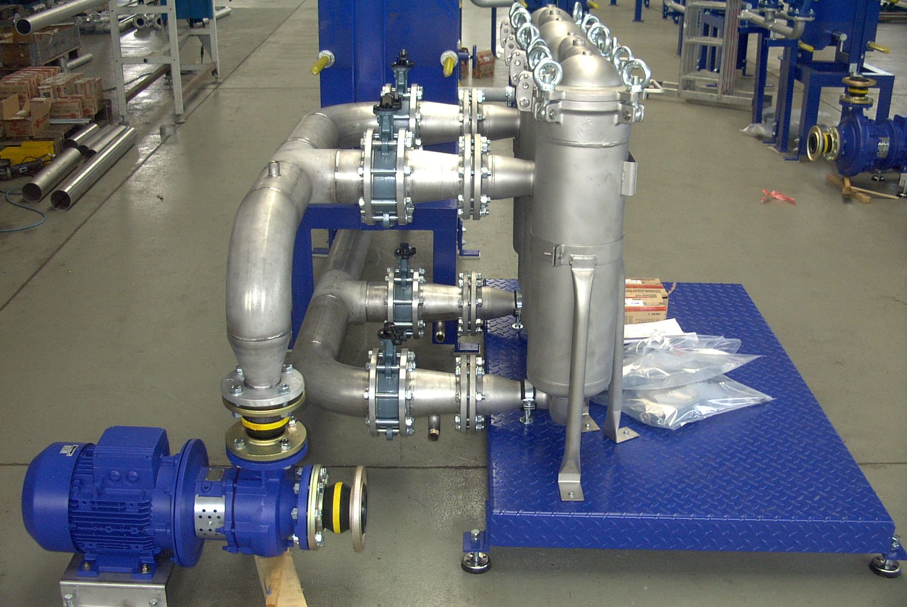 Vorfertigung Anlagenbau