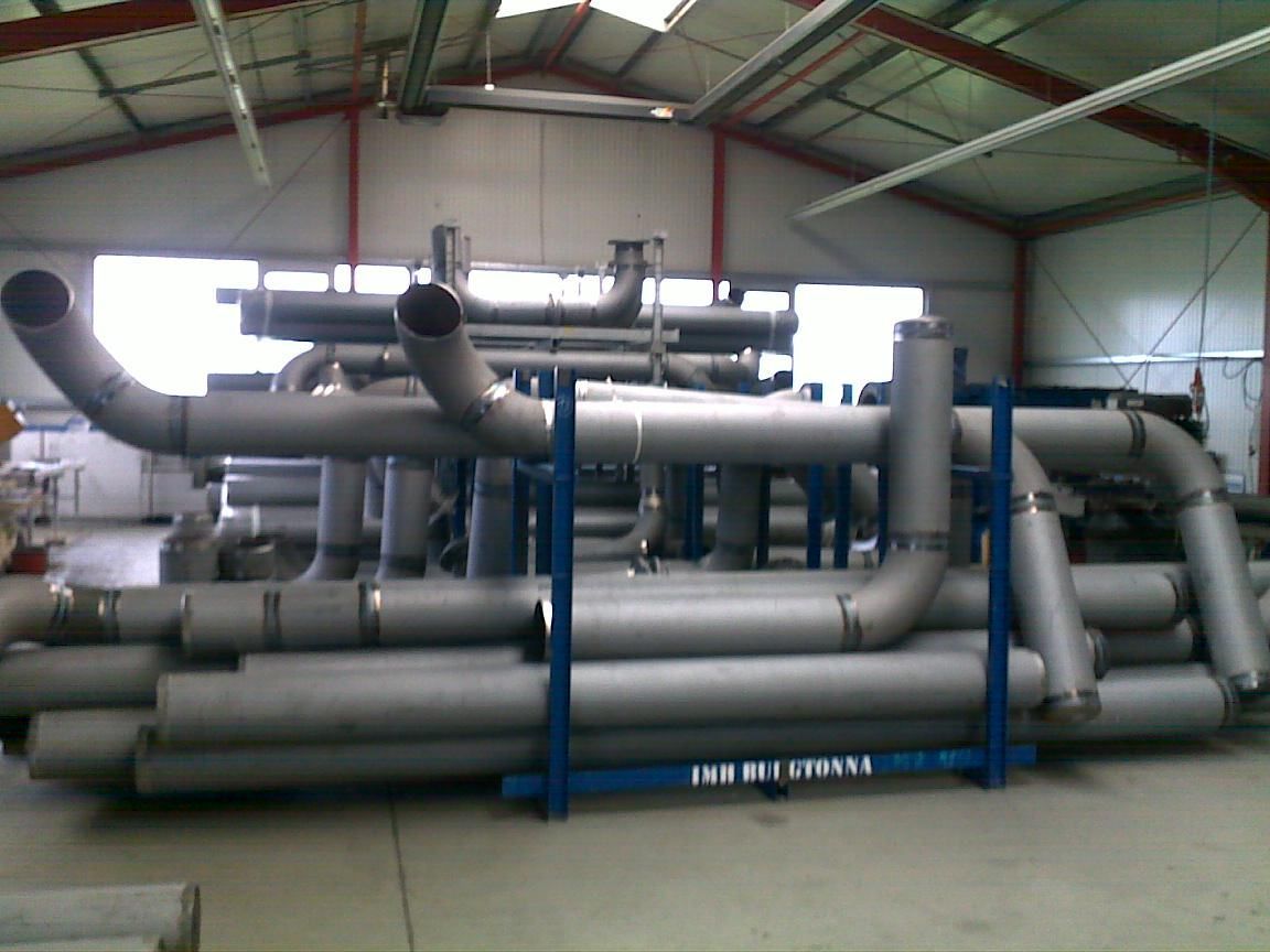 Vorfertigung Stahlverrohrung