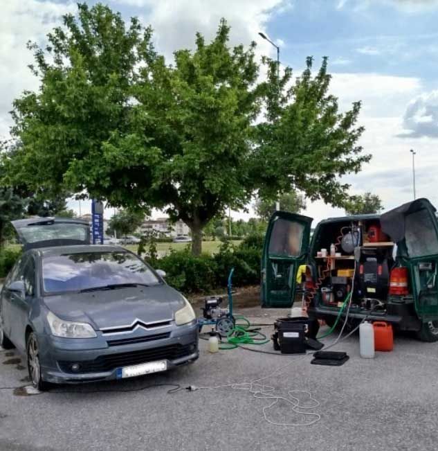 Infinity Shine Κινητή μονάδα καθαρισμού αυτοκινήτων