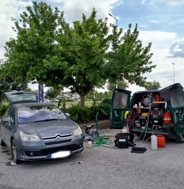 Infinity Shine
Κινητή μονάδα καθαρισμού αυτοκινήτων