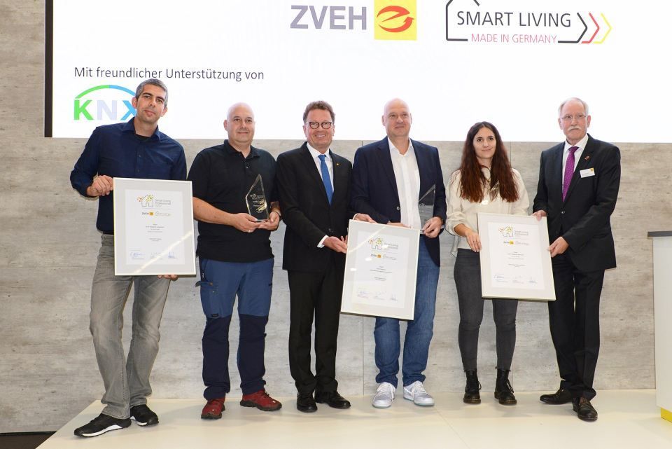 Auszeichnung verliehen an Klaus Geyer Elektrotechnik