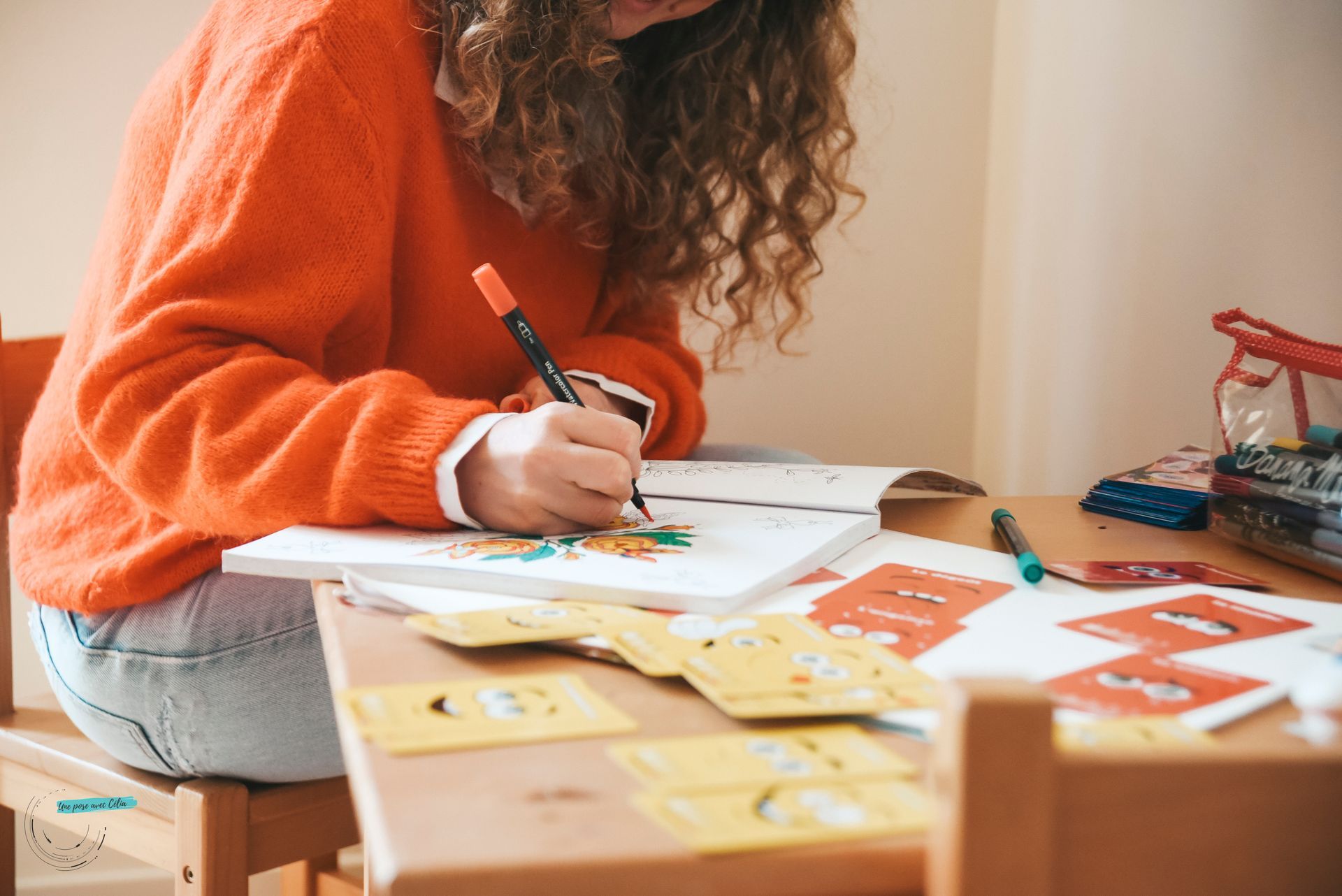 Séance de relaxation par le dessin