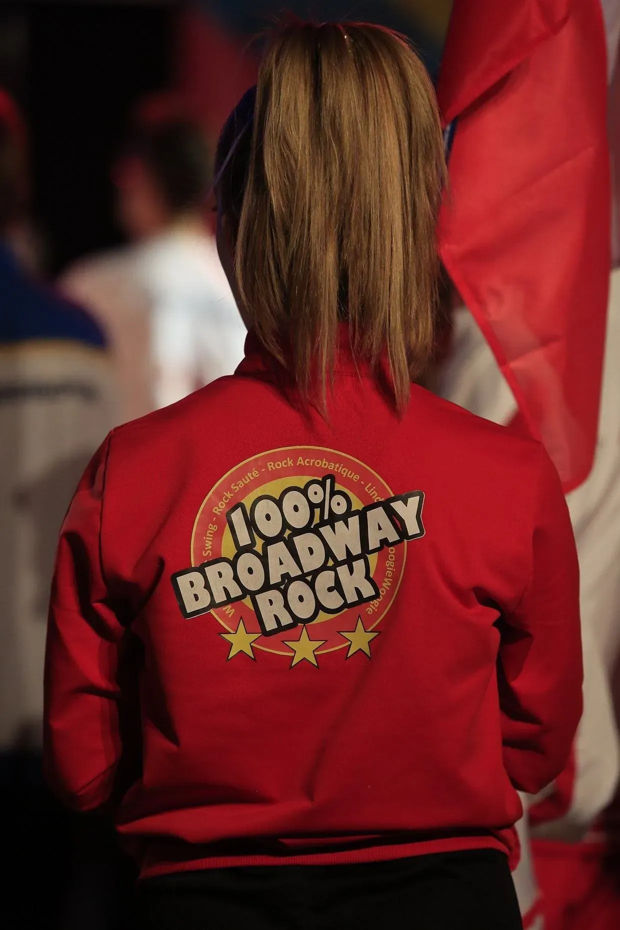 Le groupe compétiteur en association avec le Broadway Rock