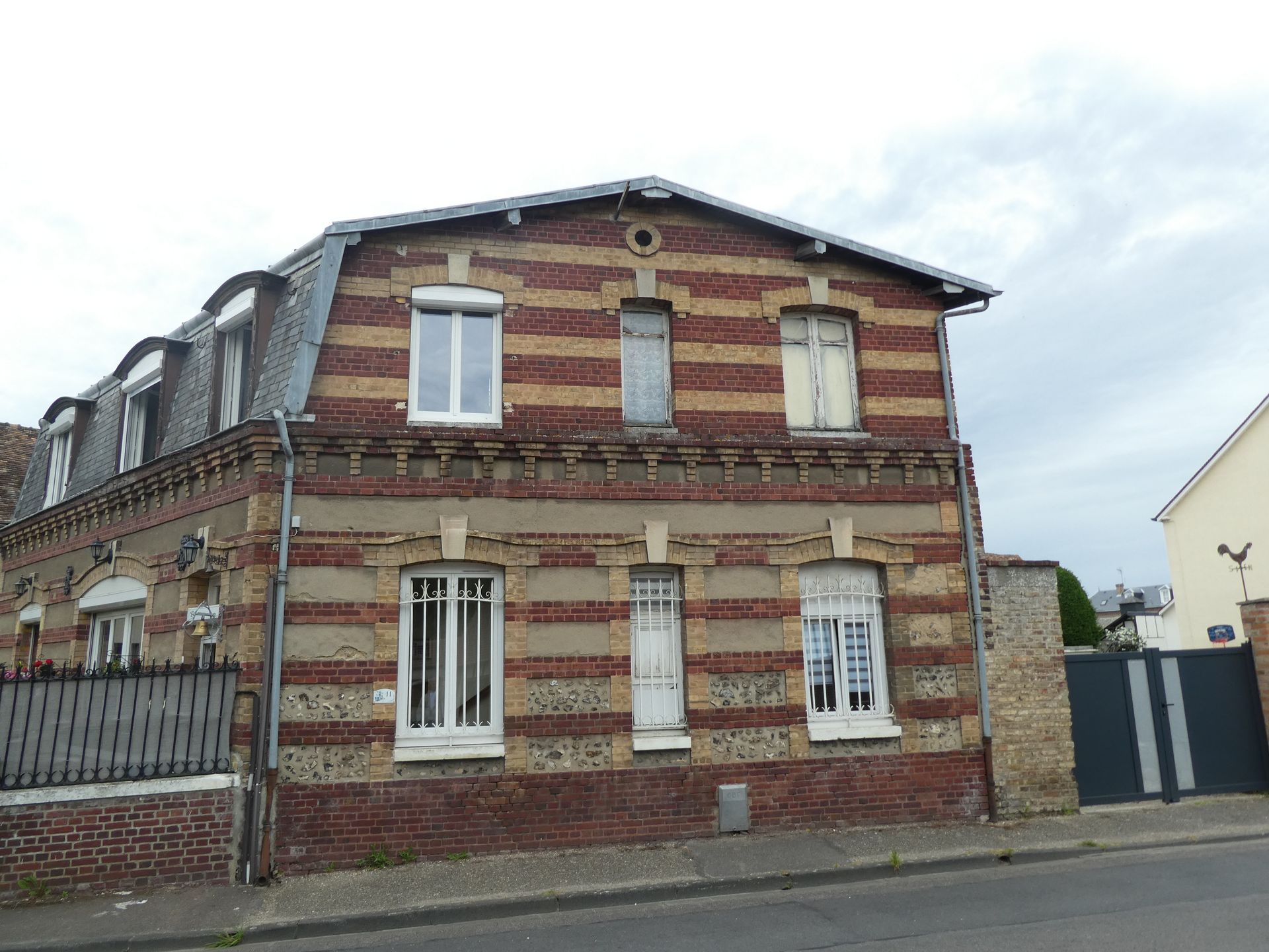 Maison avec travaux de couverture