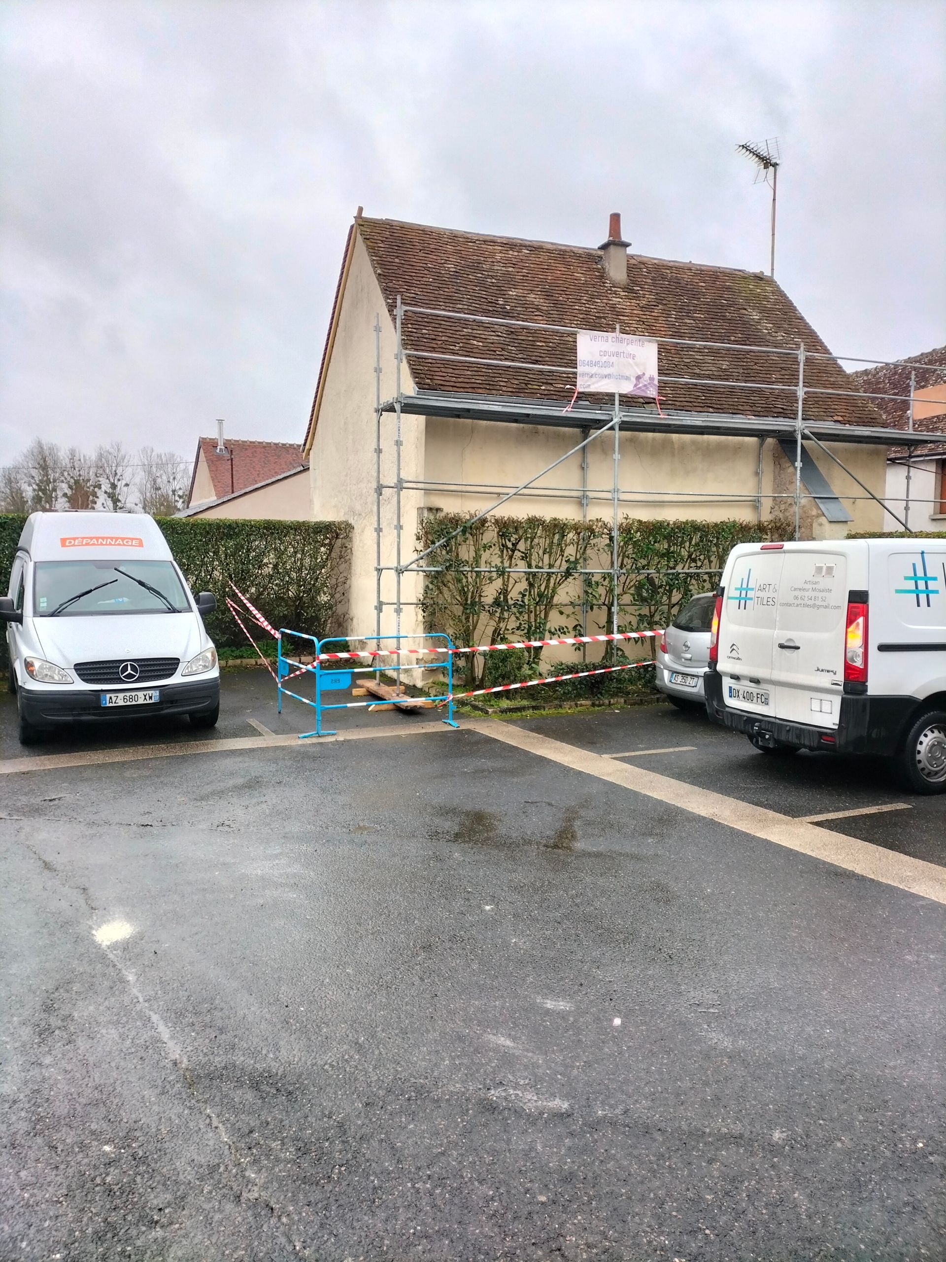 Rénovation de toiture en tuile