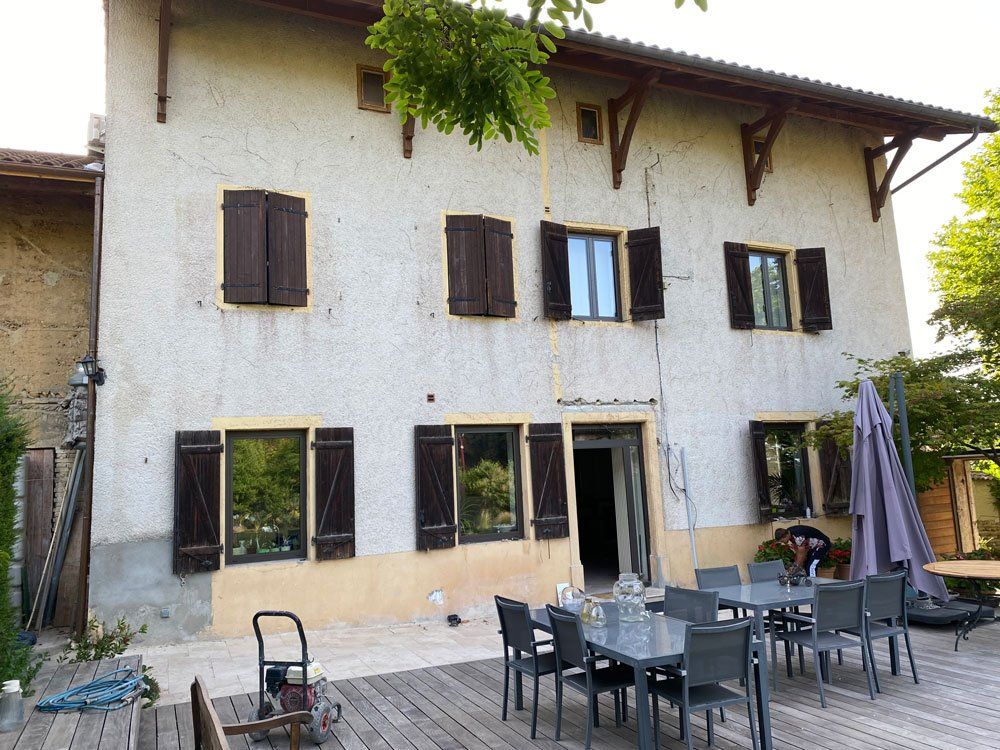 Maison avant l'intervention des professionnels