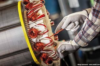 Techniker bei der Arbeit