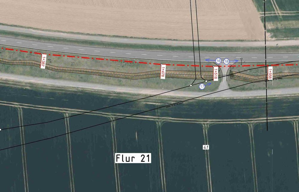 Leitungsplanung Erstellung von Einreichungsunterlagen