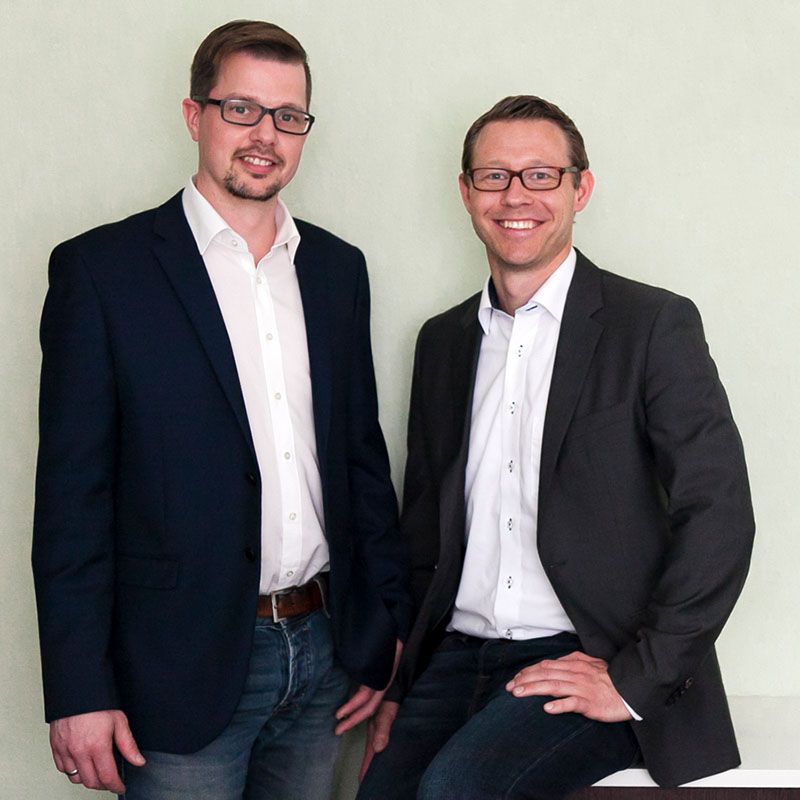 Herr Fleischer und Herr Teusner - Portrait