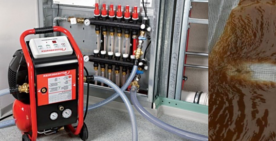 Désembouage circuit de chauffage