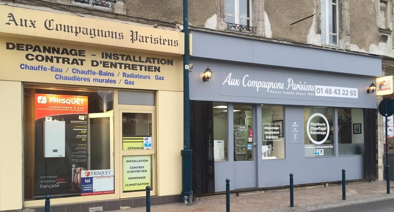 Aux Compagnons Parisiens - Plomberie, chauffage en Seine-Saint-Denis