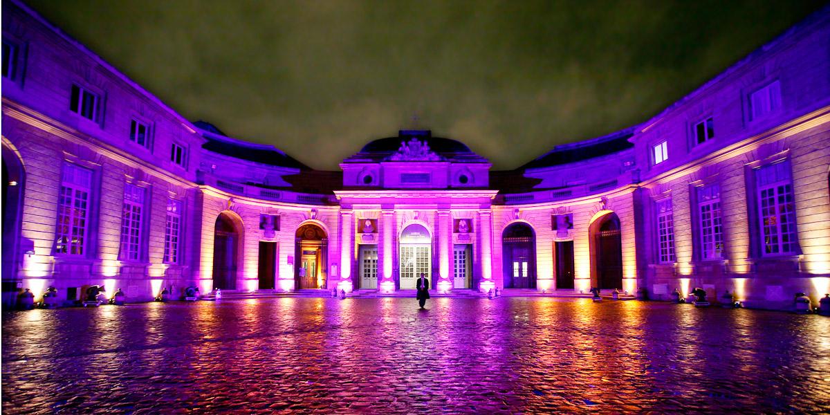 Larsen à Paris - Mise en lumière de l'Hôtel de la monnaie