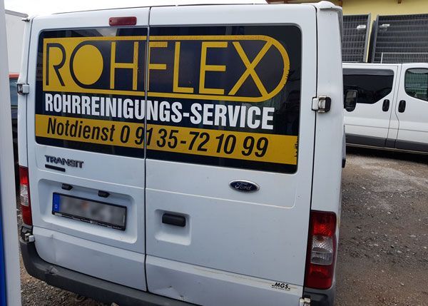 Rohflex GmbH, Weisendorf bei Erlangen, Abflussreinigung und Sanierung, Bild
