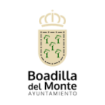 El logotipo del ayuntamiento de Boadilla del Monte es un escudo con una corona.