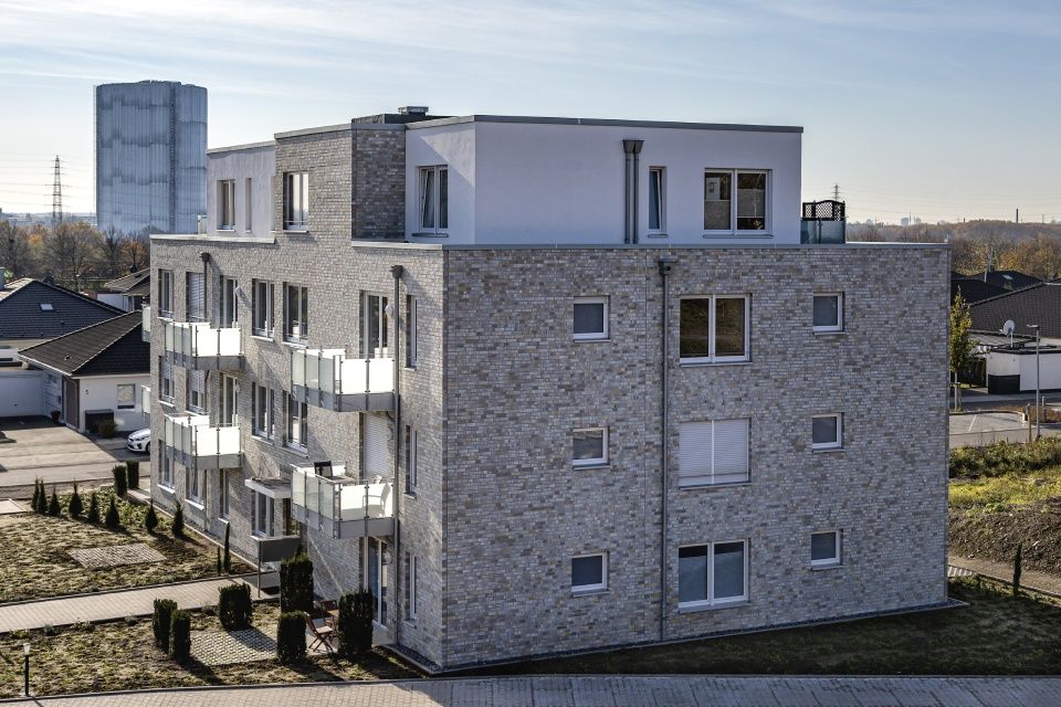 Gebäude mit Flachdach