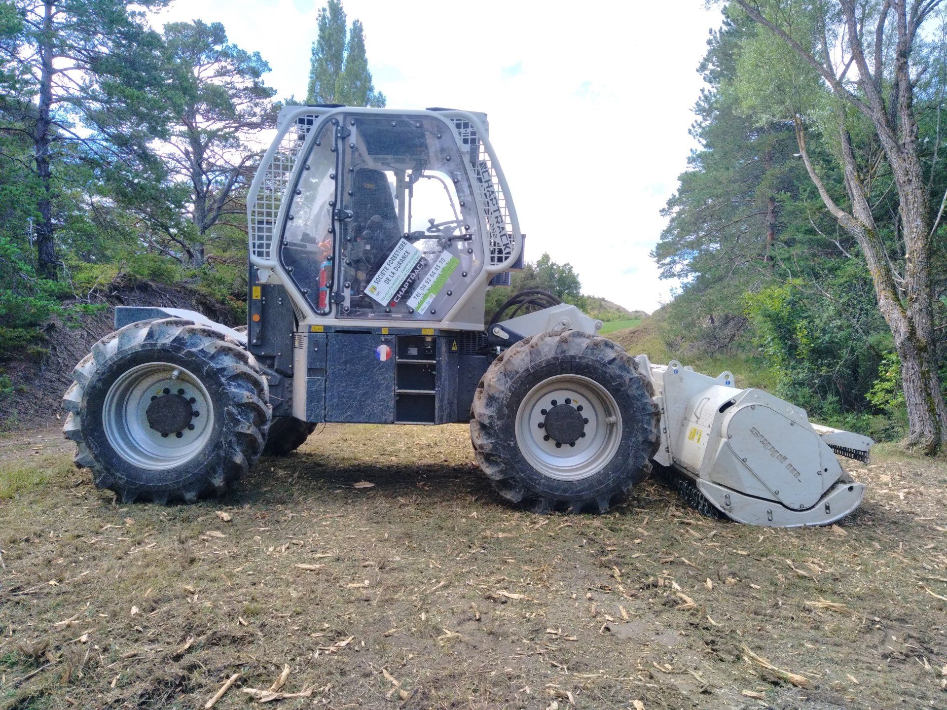 Entretien des zones forestières