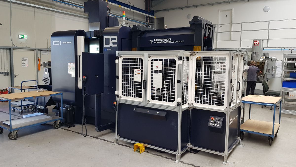 CNC-Bearbeitung, 5-Achs_Fräsen, Serienfertigung, Automation