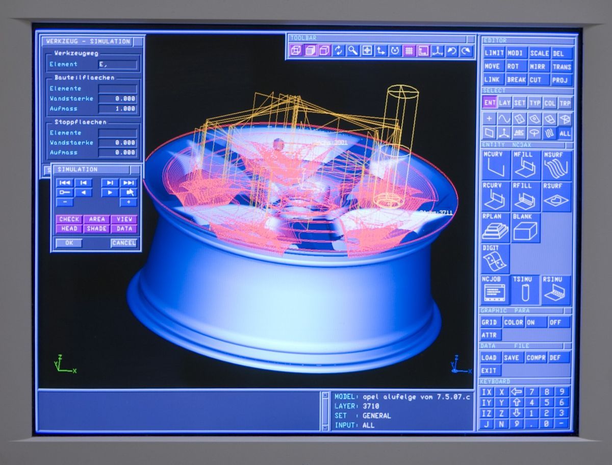 CAD, Konstruktion, CAD-Modell