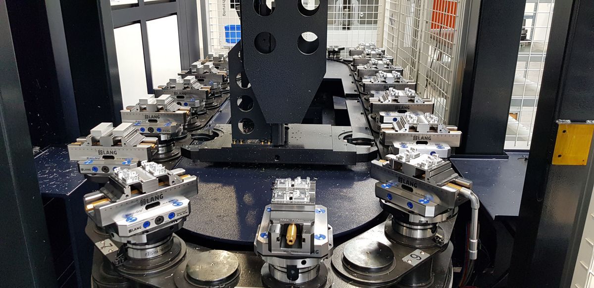 CNC-Bearbeitung, 5-Achs_Fräsen, Serienfertigung, Automation