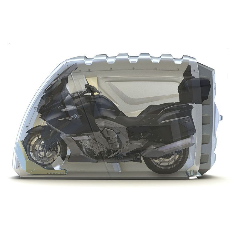 CAD-Konstruktion, BikeBox, Motorradgarage, CAD-Daten, CAD-Model
