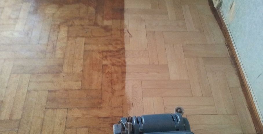 Ponçage et imprégnation des parquets