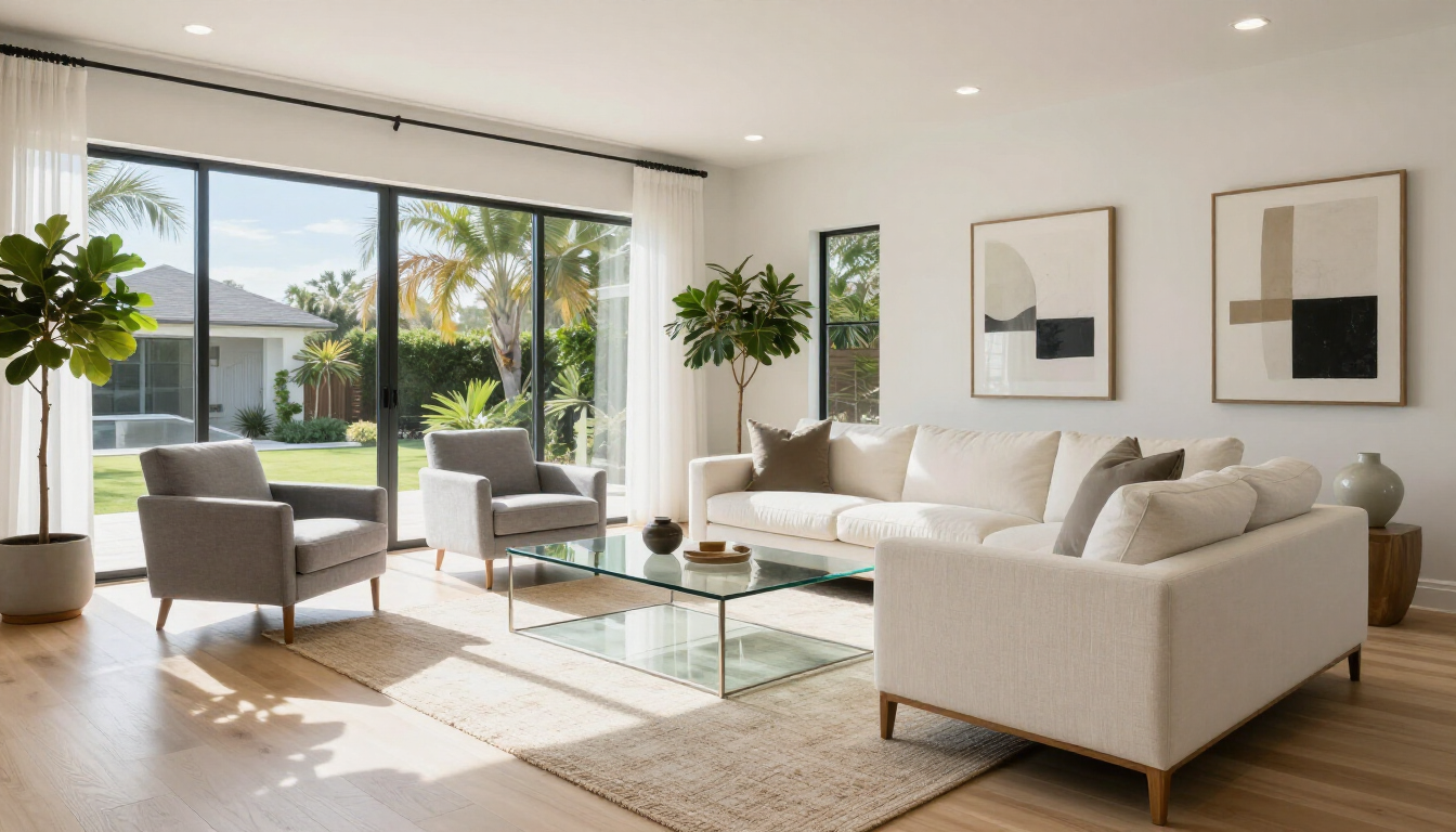 Modern Vacation Rental Interior