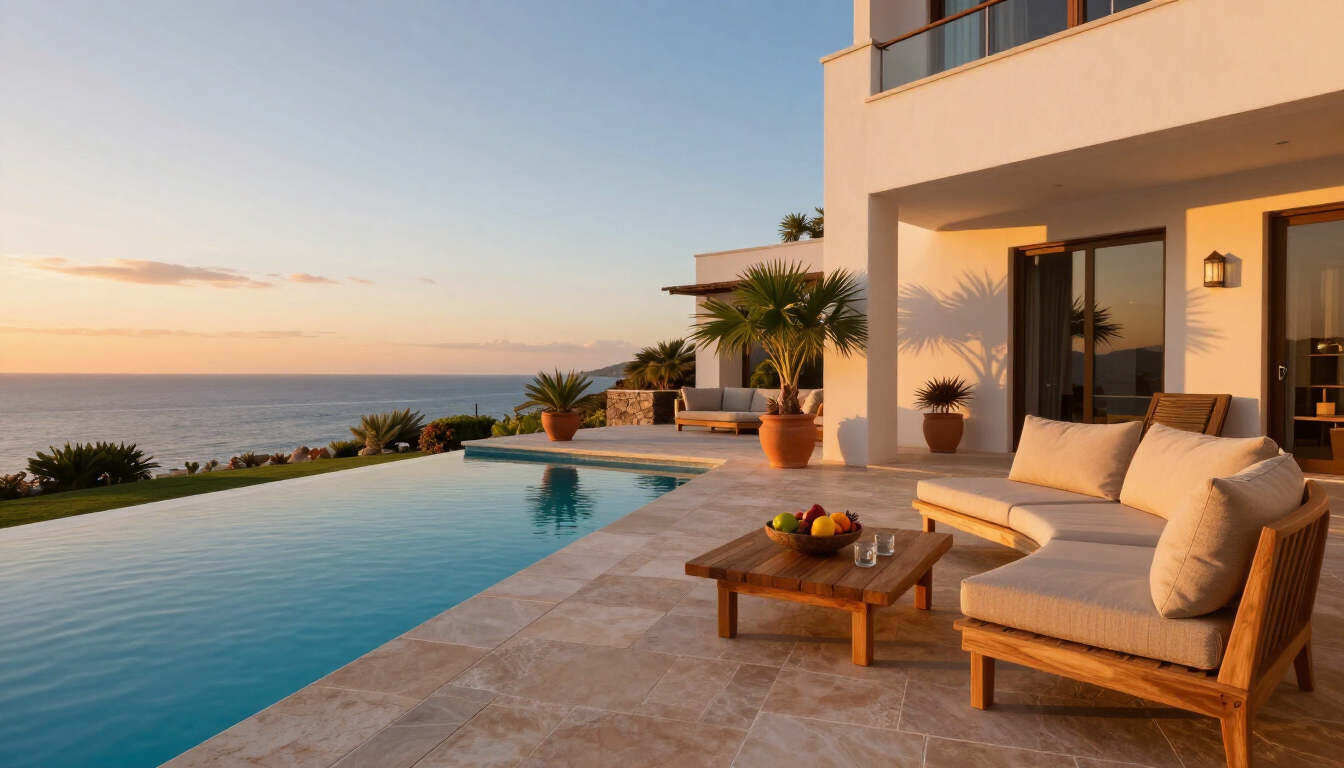 Outdoor Patio and Pool