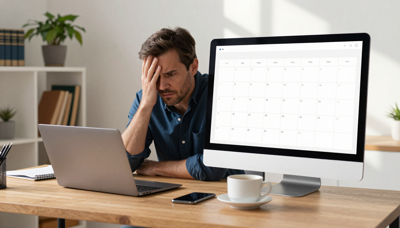 Empty Booking Calendar