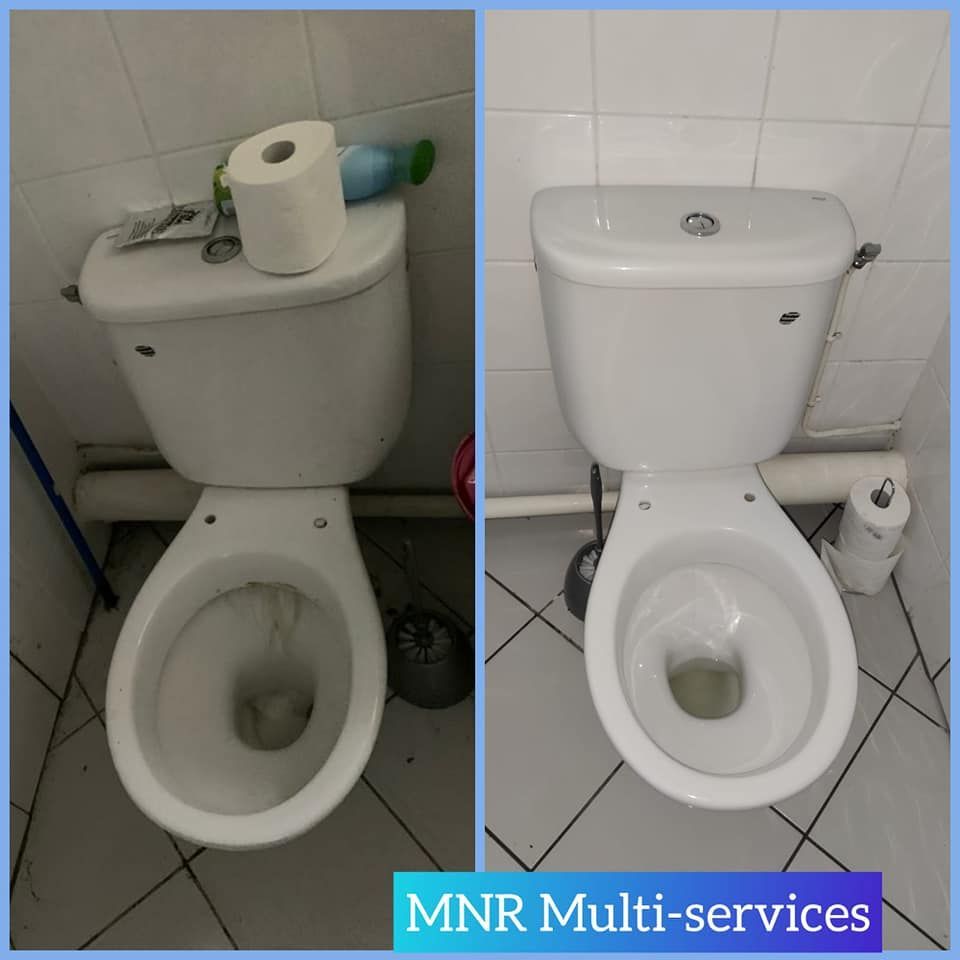 Avant après toilette