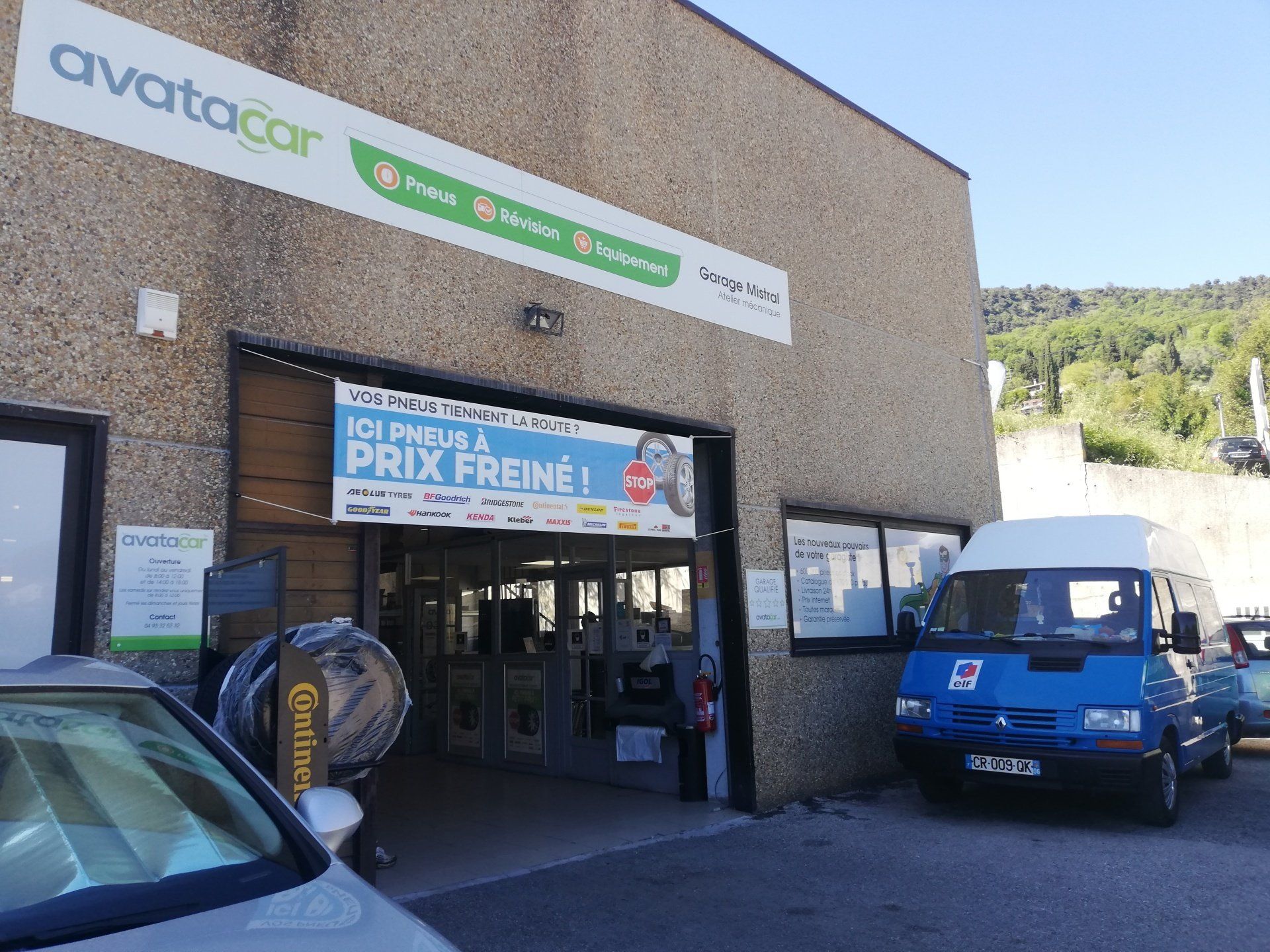 Devanture Garage Mistral