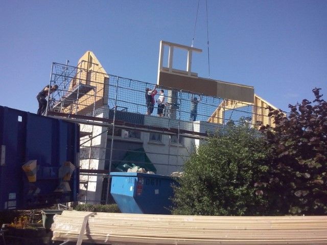 Dacharbeiten aus Holz