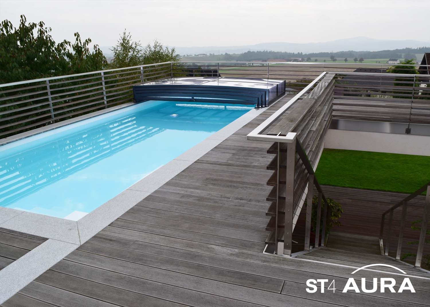 Schwimmbadüberdachung - Dream Pools - Herisau